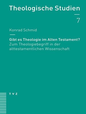 cover image of Gibt es Theologie im Alten Testament?